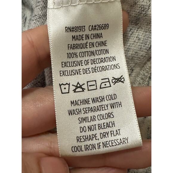 Robert Graham gray blue long sleeves elbow patches sweatshirt size Small - Picture 5 of 9